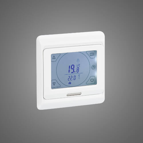 Unterputzthermostat mit Touchscreen