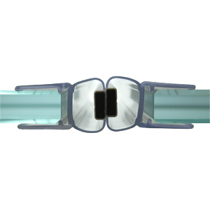 Duschdichtung Magnetdichtung 180° gerade